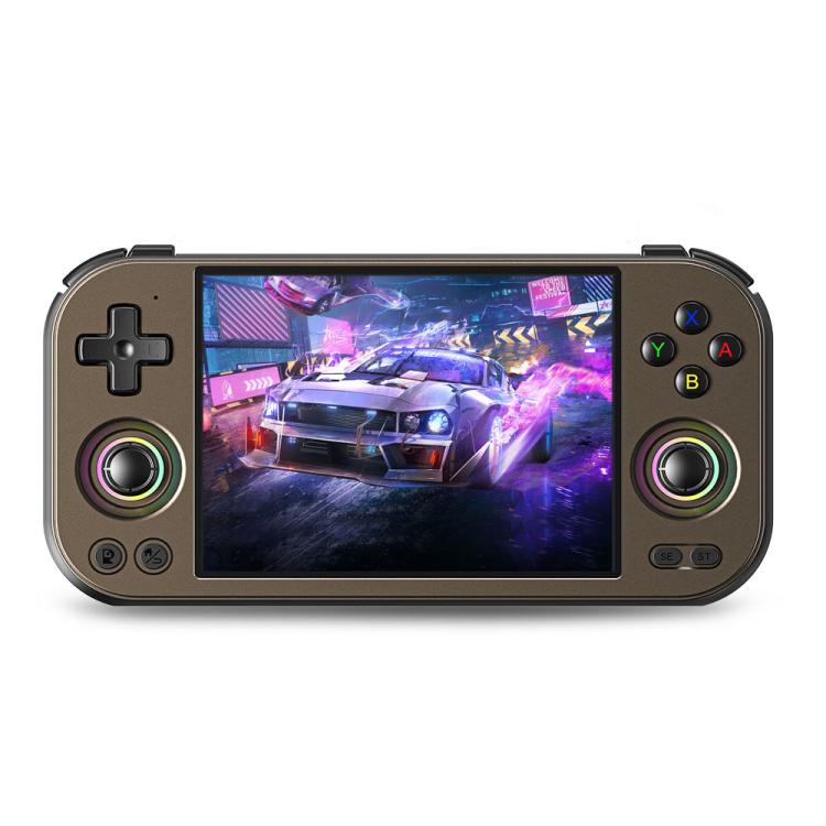 ANBERNIC RG 477M Android 14 Handheld Game Console With Aluminum Alloy Body, 4.7-Inch LTPS In-Cell Touch Screen, 3D Hall Joystick & Self-Developed AI Assistant 128G(Black) - Pocket Console by ANBERNIC | Online Shopping UK | buy2fix