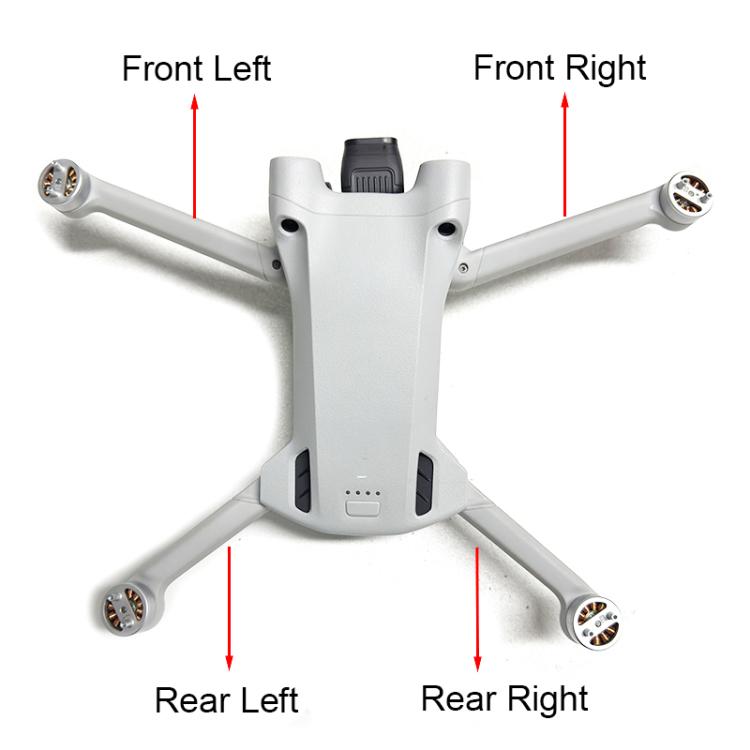 For DJI Mini 3 Pro Arm With Motor Drone Repair Parts, Spec: Left Rear - DJI Mini Series by buy2fix | Online Shopping UK | buy2fix