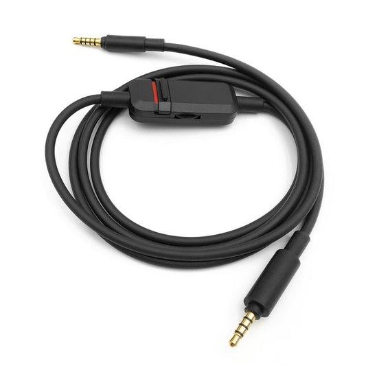 For Beyerdynamic MMX300 II Gaming Headset Audio Cable, Length: 1.3m(Black) - Headset Accessories by buy2fix | Online Shopping UK | buy2fix