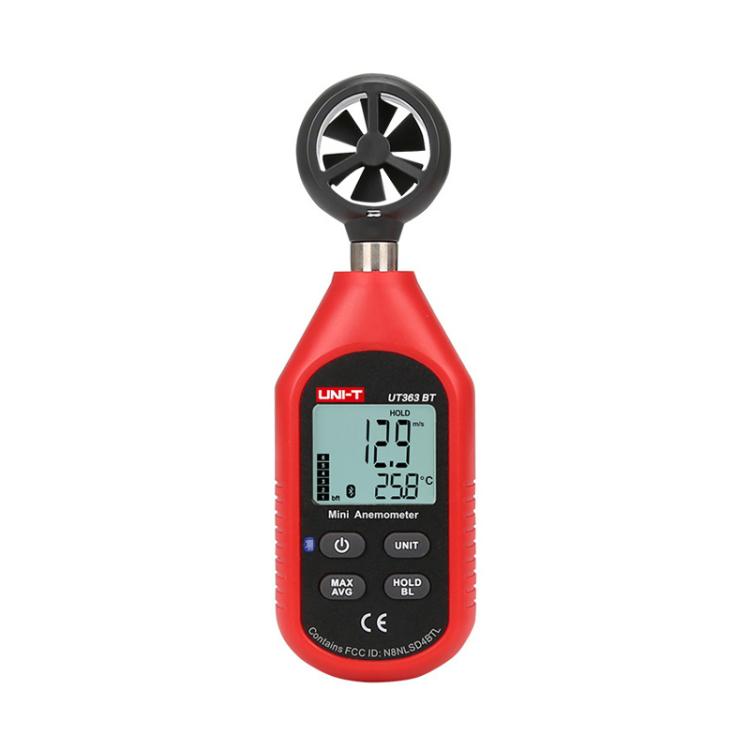 UNI-T UT363 Digital Anemometer Wind Speed Meter 12-Level Dynamic Indicator - Tachometers & Anemometer by UNI-T | Online Shopping UK | buy2fix