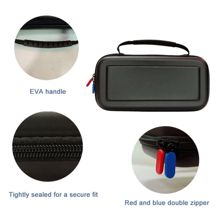 For Nintendo Switch 2 Carrying Case Portable Shockproof and Waterproof Game Console Accessory Storage Box(Black) - Bags by buy2fix | Online Shopping UK | buy2fix