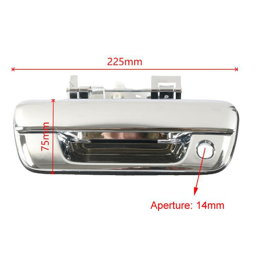 For Isuzu D-MAX Electroplating Car Tailgate Handle, Specification: With Keyhole - Door Handles by buy2fix | Online Shopping UK | buy2fix