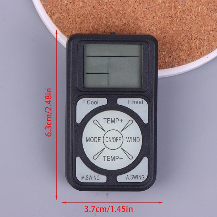 Mini Portable Universal Air Conditioner Remote Control Multi-Brand Compatible AC Remote - Air-Conditioner by buy2fix | Online Shopping UK | buy2fix