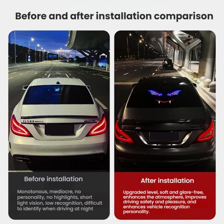 Demon Eye Car LED Display Retrofit Ambient Light(XL-15) - Decorative Lights by buy2fix | Online Shopping UK | buy2fix