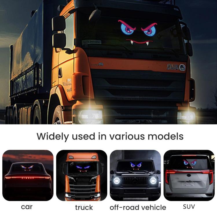 Demon Eye Car LED Display Retrofit Ambient Light(XL-16) - Decorative Lights by buy2fix | Online Shopping UK | buy2fix