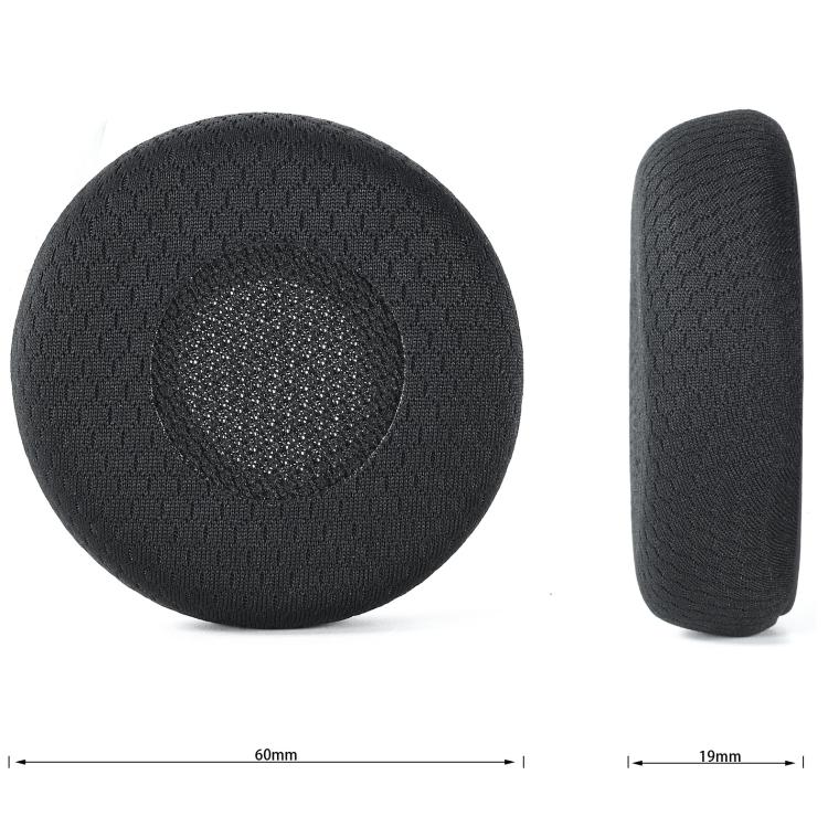 1pair Replacement Earpads for Jabra Evolve 20 20SE 30 30 II 40 65 65t Breathable Ear Cushions(Black Red) - Earmuff & Pad by buy2fix | Online Shopping UK | buy2fix