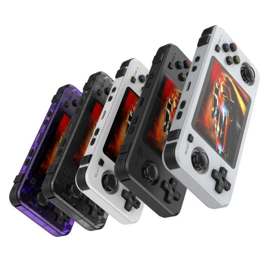 R36H 3.5 inch IPS Screen Open Source Handheld Game Console Portable Retro Pocket Console, Color: 64G White - Pocket Console by buy2fix | Online Shopping UK | buy2fix