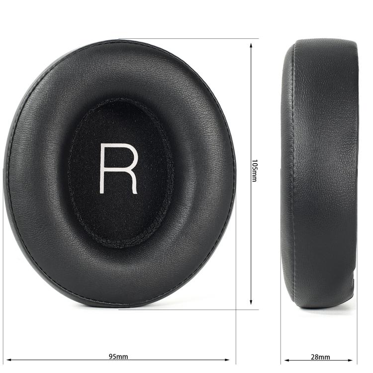 1pair Replacement Ear Pads For Shure AONIC 50 Gen 1 & Gen 2 Memory Foam Ear Cushions(Black) - Earmuff & Pad by buy2fix | Online Shopping UK | buy2fix
