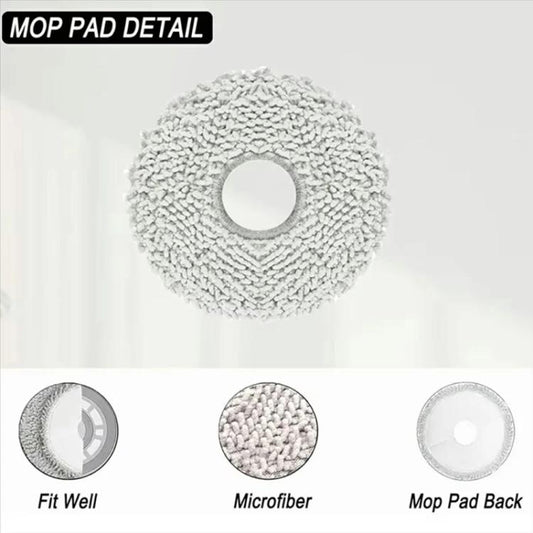 For Roborock G30 U Sweeping Robot Accessories, Spec: 2 Gray Wipes - For Roborock Accessories by buy2fix | Online Shopping UK | buy2fix