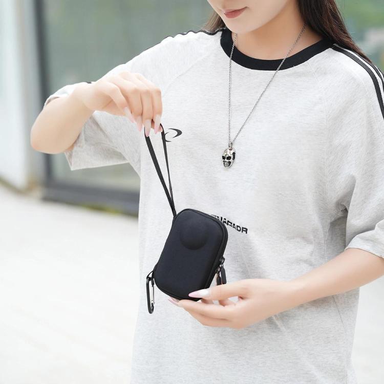 BKano Carrying Case For DJI Osmo 360 Standard Combo Portable Handbag with Carabiner & Wrist Strap(Black) - Case & Bags by BKano | Online Shopping UK | buy2fix