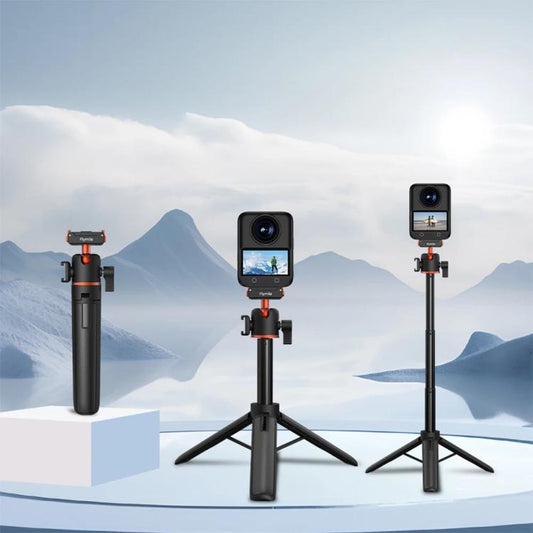 For DJI Osmo Action 3 / 4 / 5 Pro Flymile AC5012_5 Extended Selfie Stick Holder Magnetic Quick Release Tripod - Mount & Holder by Flymile | Online Shopping UK | buy2fix