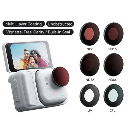 For Insta360 GO Ultra aMagisn Waterproof Filter Aluminum Alloy Frame Anti-fog Lens UV - Len Accessories by aMagisn | Online Shopping UK | buy2fix