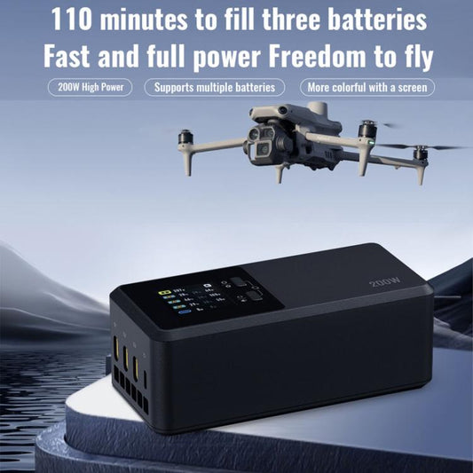 For DJI Matrice 4T / 4E LKTOP UC342 200W 3-Channel Charger Aerial Photography Charging Butler US Plug - Charger by LKTOP | Online Shopping UK | buy2fix