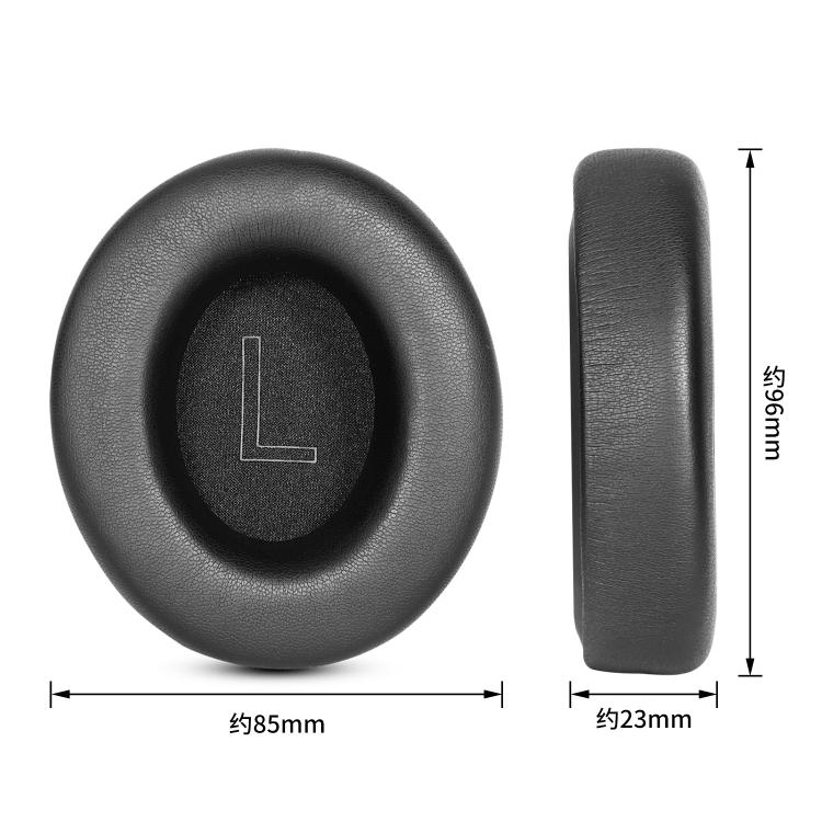 1pair Replacement Ear Pads For Razer Kraken V4/V4X/V4 Pro Headset Ear Cushions Protein Leather - Earmuff & Pad by buy2fix | Online Shopping UK | buy2fix