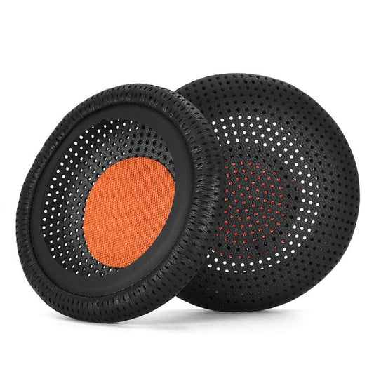 2pcs Ear Pads for Poly Blackwire 3310/3315/3320/3325 Series & C420/C215 Headsets(Black Orange) - Earmuff & Pad by buy2fix | Online Shopping UK | buy2fix