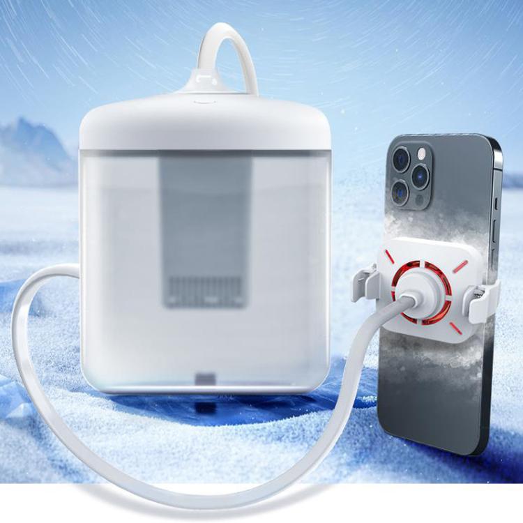 S2 Water Cooling Mobile Phone Radiator Back Clip Type Game Live Cooler(Need Add Ice) - Cooling Fan Radiator by buy2fix | Online Shopping UK | buy2fix