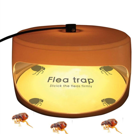 Flea Trap Pet Home Flea Lamp, Plug Type:EU Plug by buy2fix