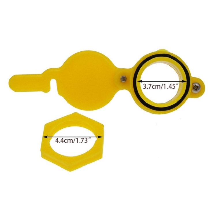 Honey Machine PP Stream Honey Mouth Flow Honey Valve Faucet Beekeeping Tool by buy2fix