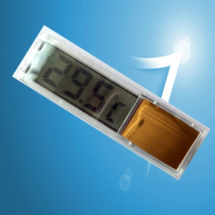 Multi-Functional LCD 3D Digital Electronic Temperature Measurement Fish Tank Aquarium Thermometer(Gold) - Thermometer by buy2fix | Online Shopping UK | buy2fix