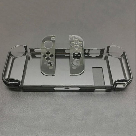 Hard PC Protection Cover for Nintendo Switch NS Case Detachable Crystal Plastic Shell Console Controller Accessories(Black) by buy2fix