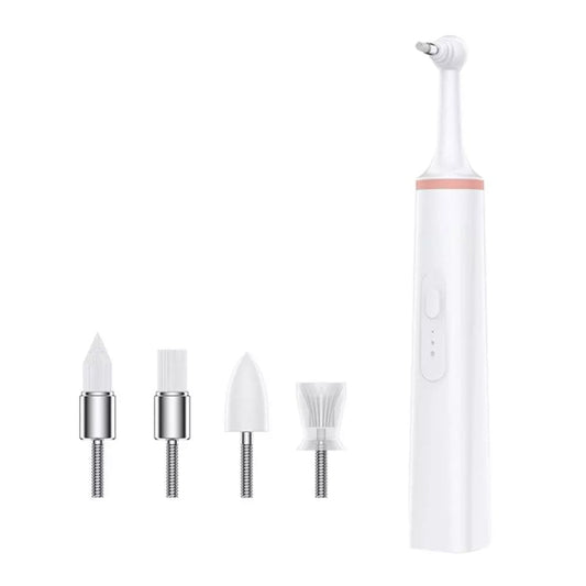Pet Electric Toothbrush Tooth Polisher Oral Cleaning Plaque Removal Tool(Pink) by buy2fix