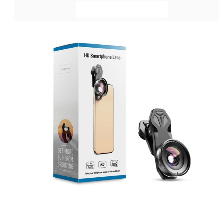 APEXEL APL-HB110 110 Degrees Wide Angle Professional HD External Mobile Phone Universal Lens - Macro & Wide-angle by APEXEL | Online Shopping UK | buy2fix