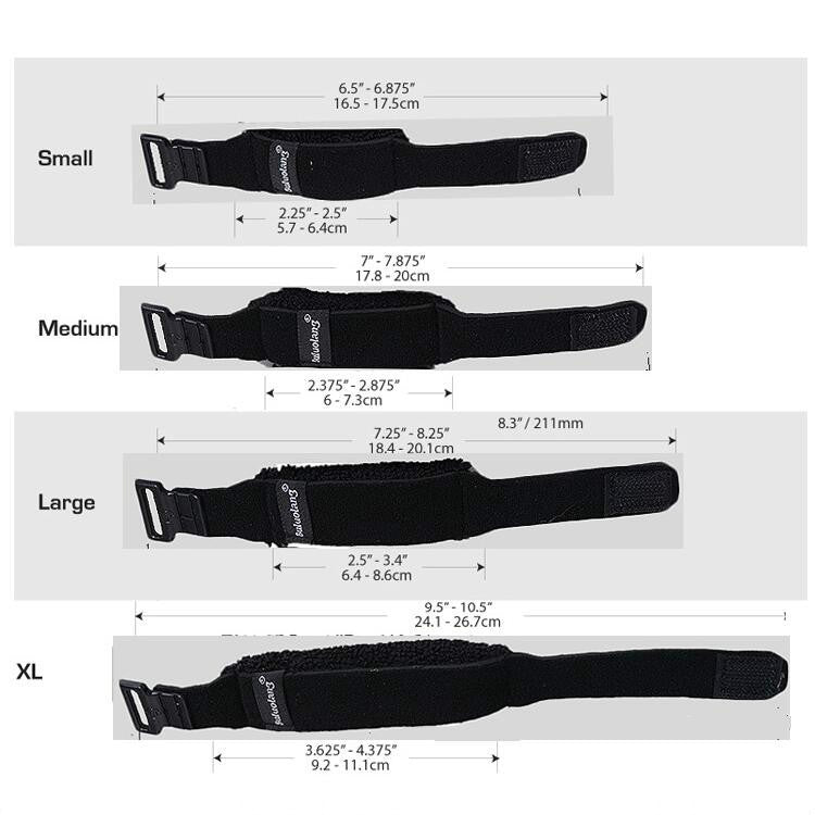 Muffler Band Stop Band Electric Guitar Electric Bass Acoustic Guitar Damper Musical Instrument Accessories, Size:Large(Black) - String Instrument Accessories by buy2fix | Online Shopping UK | buy2fix