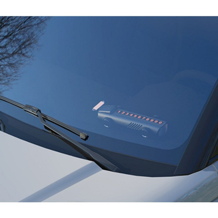 Temporary Parking Number Plate For Car With Hidden Car Card Multifunctional Car Perfume Decoration by buy2fix