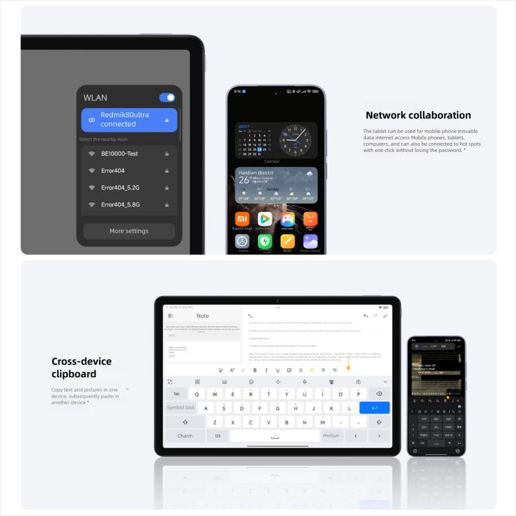 REDMI Pad 2 11 inch Tablet PC, 8GB+128GB, HyperOS 2, MediaTek G100-Ultra Octa Core CPU (Cyan) - Other by Xiaomi | Online Shopping UK | buy2fix