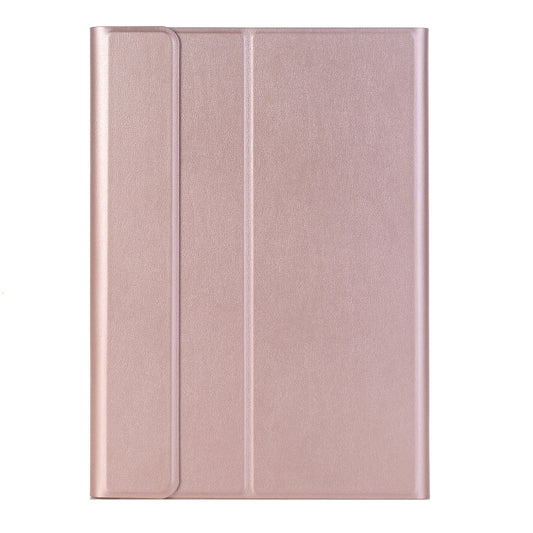 AW11 Detachable Lambskin Texture Ultra-thin TPU Bluetooth Keyboard Leather Tablet Case with Stand For Huawei MatePad 11 2021(Rose Gold) by buy2fix