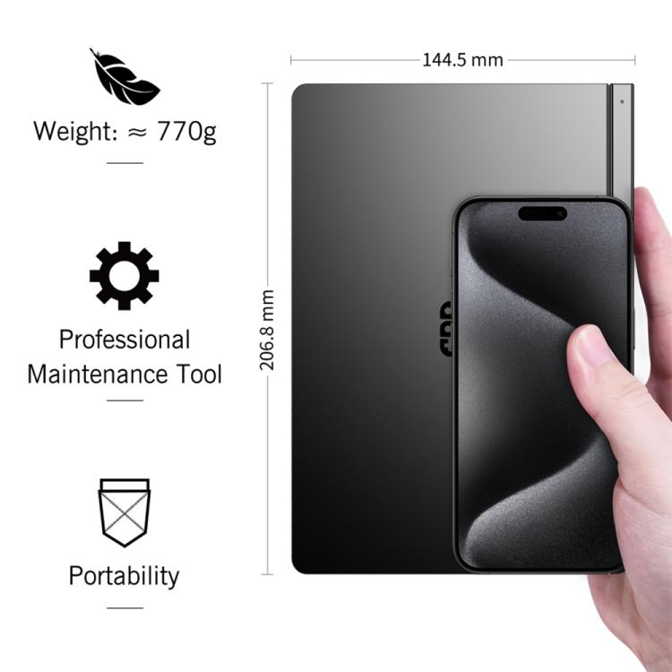 GPD Pocket 4 Handheld Gaming PC, 32GB+2TB, 8.8 inch Windows 11 Home AMD Ryzen AI 9 HX 370, US Plug - Pocket Console by GPD | Online Shopping UK | buy2fix