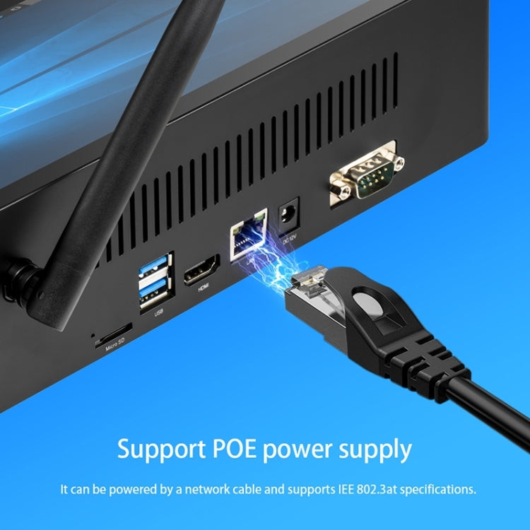 PiPo H10PRO All-in-One Mini PC, 10.1 inch, 16GB+128GB+512GB, Windows 11 Intel Alder Lake N100 Quad Core, US Plug (Black) - PiPO by PiPo | Online Shopping UK | buy2fix