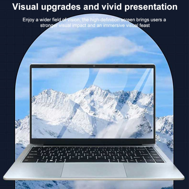 S07 14 inch Ultrathin Laptop, 12GB+512GB, Windows 11 Intel Celeron J4025 Dual Core, US Plug (Silver) - Others by buy2fix | Online Shopping UK | buy2fix