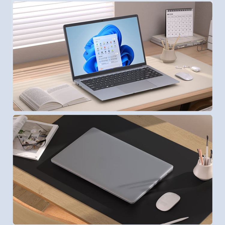 S07 14 inch Ultrathin Laptop, 6GB+256GB, Windows 11 Intel Celeron N3350 Dual Core, US Plug (Silver Grey) - Others by buy2fix | Online Shopping UK | buy2fix