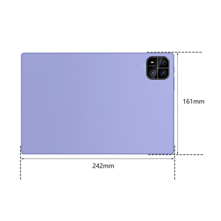 H90 10.1 inch 4G LTE Tablet PC, 4GB+64GB, Android 12 MTK6771 Octa Core, Support Dual SIM, EU Plug (Purple) - 10.1 inch by buy2fix | Online Shopping UK | buy2fix
