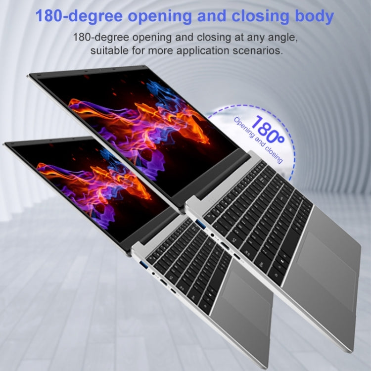 Jumper EZbook S7 15.6 inch Laptop, 12GB+256GB, Windows 11 Intel Alder Lake N95 Quad Core, EU Plug(Grey) - Jumper by jumper | Online Shopping UK | buy2fix
