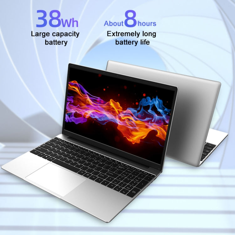 Jumper EZbook S7 Hi 15.6 inch Laptop, 12GB+256GB, Windows 11 Intel Comet Lake 5205U Dual Core, EU Plug(Grey) - Jumper by jumper | Online Shopping UK | buy2fix