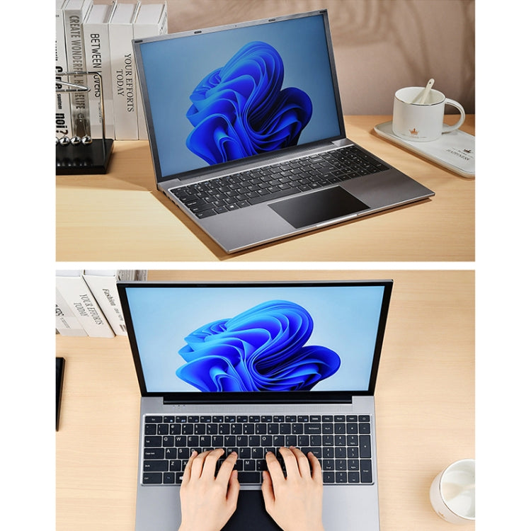 Jumper EZbook S7 Max 16 inch Laptop, 16GB+128GB+512GB, Windows 11 Intel Alder Lake N95 Quad Core, EU Plug(Grey) - Jumper by jumper | Online Shopping UK | buy2fix