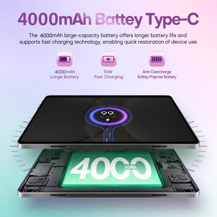 Pad 9 Ultra 10.1 inch 3G Phone Call Tablet PC, 2GB+32GB, Android 10 MTK6737 Quad Core, US Plug (Purple) - 10.1 inch by buy2fix | Online Shopping UK | buy2fix