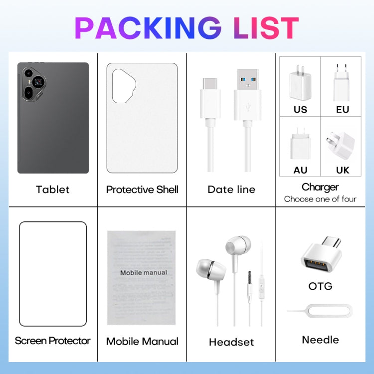 Pad7 Ultra 10.1 inch 3G Phone Call Tablet PC, 2GB+32GB, Android 8.1 MTK6737 Quad Core, EU Plug (Silver) - 10.1 inch by buy2fix | Online Shopping UK | buy2fix