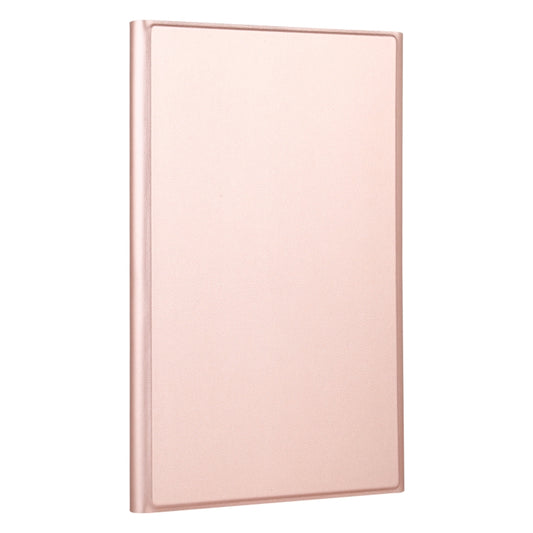 AM12 2 in 1 Removable Bluetooth Keyboard + Protective Leather Tablet Case with Holder for Lenovo Tab P11 (Tab-J606F)(Rose Gold) by buy2fix