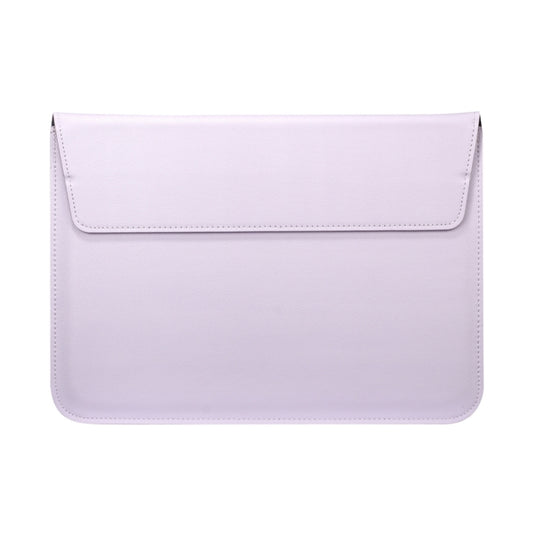 Universal Envelope Style PU Leather Case with Holder for Ultrathin Notebook Tablet PC 13.3 inch, Size: 35x25x1.5cm(Purple) - 13 inch by buy2fix | Online Shopping UK | buy2fix