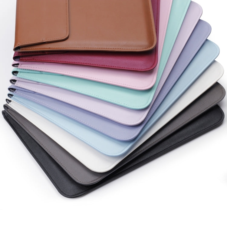 Universal Envelope Style PU Leather Case with Holder for Ultrathin Notebook Tablet PC 11.6 inch, Size: 32.5x21.5x1cm(Brown) - 10 - 11 inch by buy2fix | Online Shopping UK | buy2fix