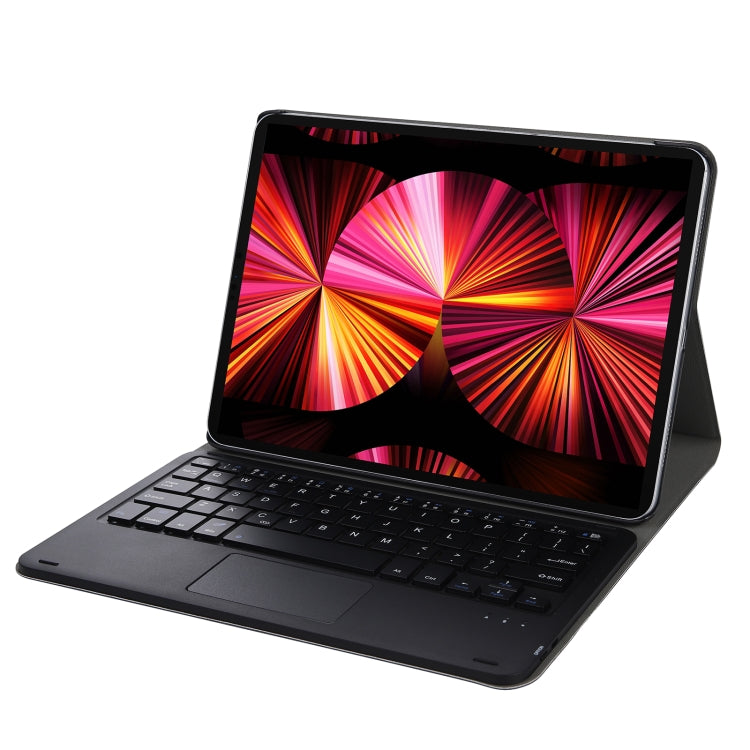 A11-A 2 in 1 Removable Bluetooth Keyboard + Protective Leather Tablet Case with Touchpad & Holder for iPad Pro 11 2022 / 2021 / Air 5 / Air 4 (Black) - For iPad Pro by buy2fix | Online Shopping UK | buy2fix