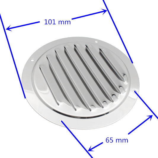 4 inch 316 Stainless Steel Round Ventilation Panel by buy2fix