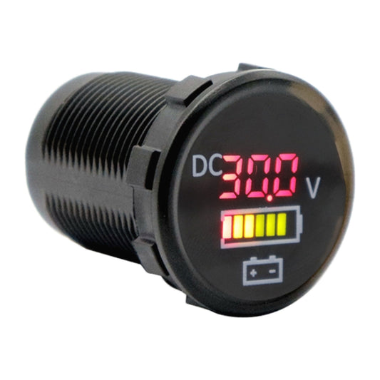 12 / 24V Car / Boat Battery Measurement Meter 5-30V Voltage and Electricity Meter by buy2fix