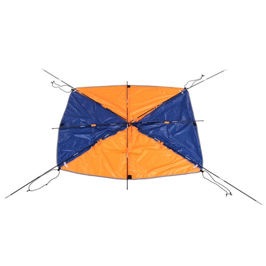 68349 Folding Awning Canoe Rubber Inflatable Boat Parasol Tent for 3 Person,Boat is not Included by buy2fix