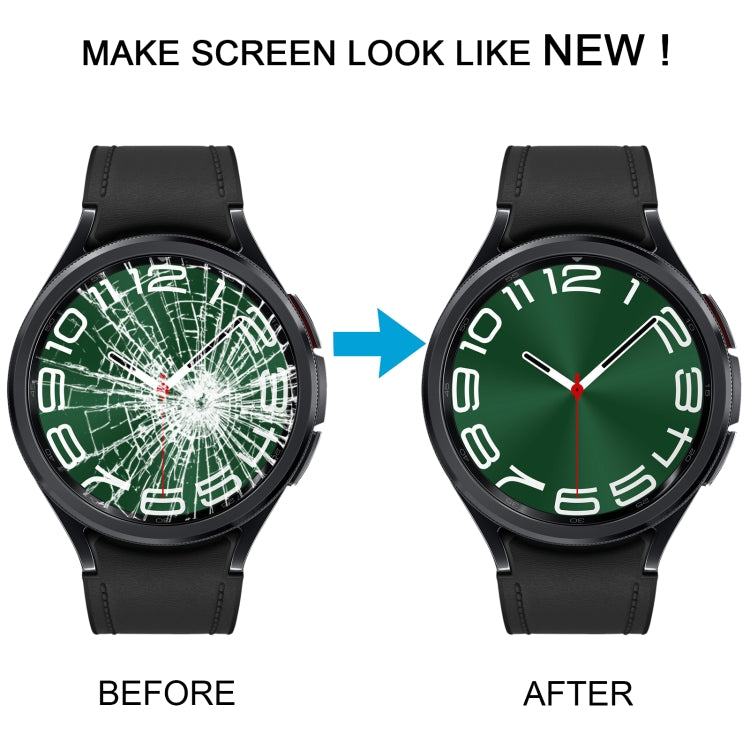 For Samsung Galaxy Watch6 Classic 43mm SM-R950 Original Front Screen Outer Glass Lens - Other Parts by buy2fix | Online Shopping UK | buy2fix