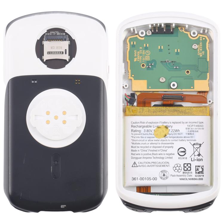 For Garmin Edge 1030 Back Cover Full Assembly With Battery - For Garmin by buy2fix | Online Shopping UK | buy2fix