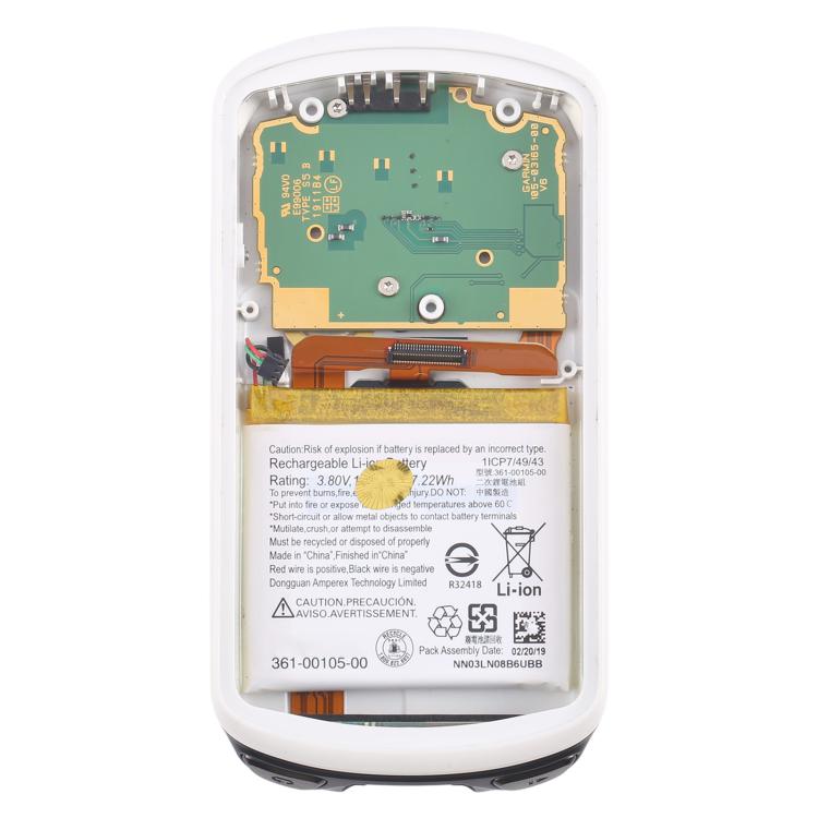 For Garmin Edge 1030 Back Cover Full Assembly With Battery - For Garmin by buy2fix | Online Shopping UK | buy2fix